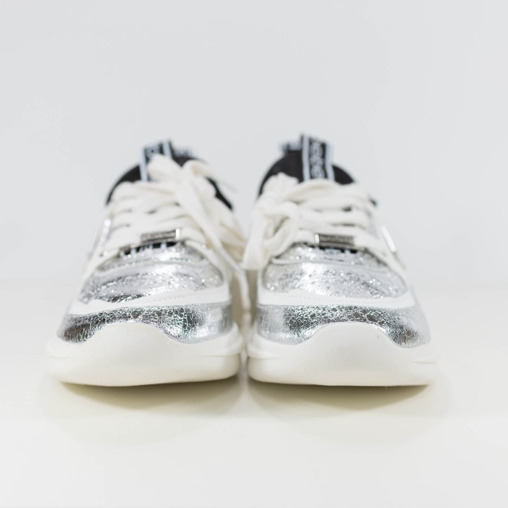Bebe Sport Lealea Metallic Logo Fashion Sneakers - Picture 3 of 13